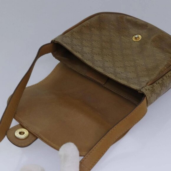 CELINE Macadam Canvas Shoulder Bag Beige Auth - Picture 7 of 16